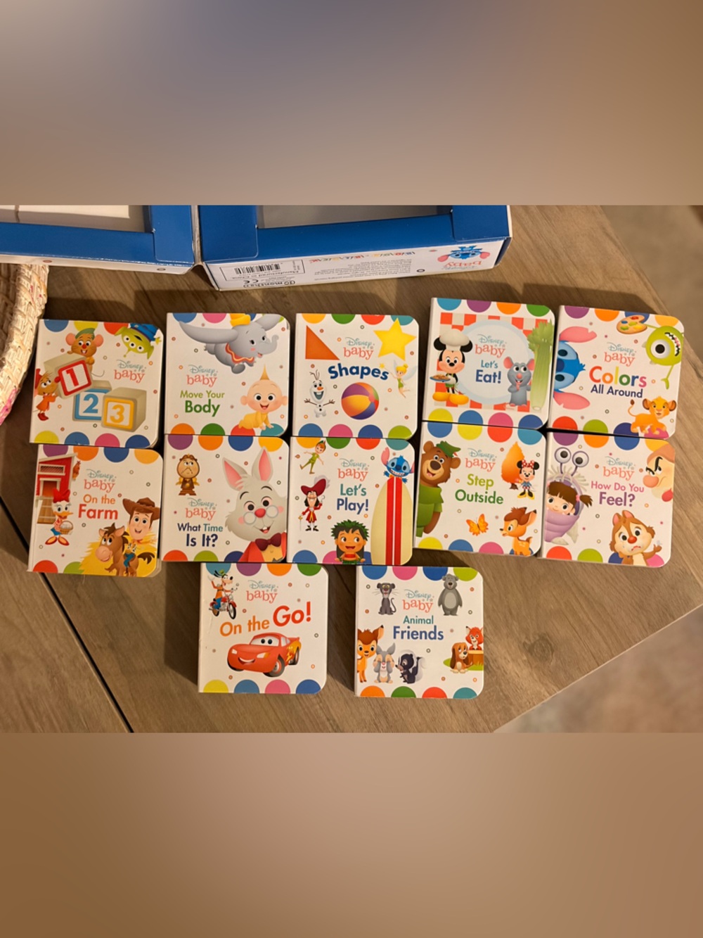 Disney Baby Board Book Set - Blue, Red, Yellow, Orange, Pink, Black, White - Picture 3 of 3